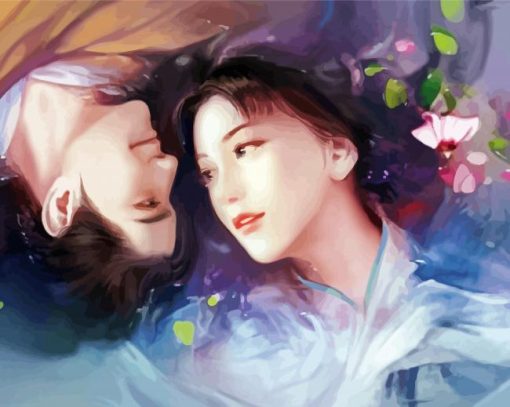 Chinese Lovers Diamond Painting