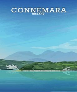 Connemara Ireland Poster Diamond Painting