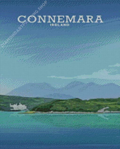 Connemara Ireland Poster Diamond Painting