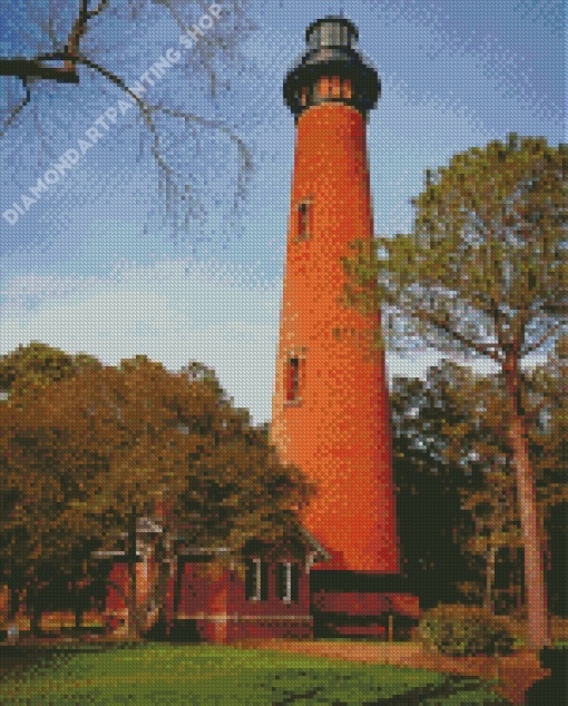 Currituck Lighthouse Diamond Painting