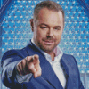 Danny Dyer Presenter Diamond Painting