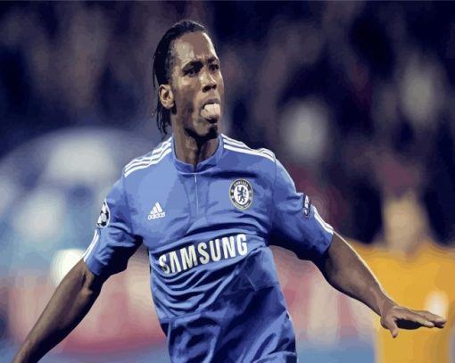 Didier Drogba Football Player Diamond Painting