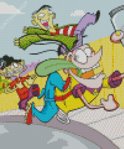 Ed Edd N Eddy Animation Diamond Painting