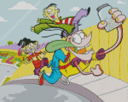 Ed Edd N Eddy Animation Diamond Painting