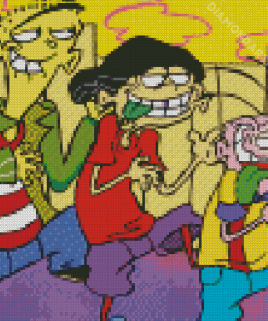 Ed Edd N Eddy Comedy Animation Diamond Painting