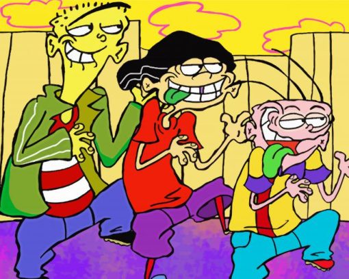 Ed Edd N Eddy Comedy Animation Diamond Painting