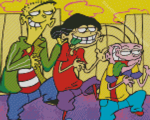 Ed Edd N Eddy Comedy Animation Diamond Painting