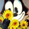 Felix The Cat And Sunflowers Diamond Painting