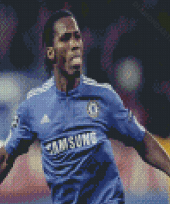 Didier Drogba Football Player Diamond Painting