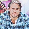 Handsome Charlie Hunnam Diamond Painting