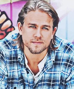 Handsome Charlie Hunnam Diamond Painting