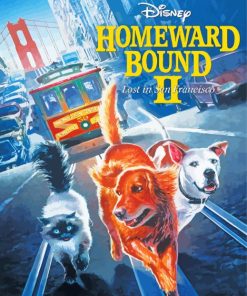 Homeward Bound Poster Art Diamond Painting