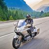 Honda Gold Wing Motorcycle On Road Diamond Painting