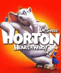 Horton Hears A Who Animated Poster Diamond Painting