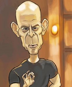 Jk Simmons Actor Caricature Diamond Painting