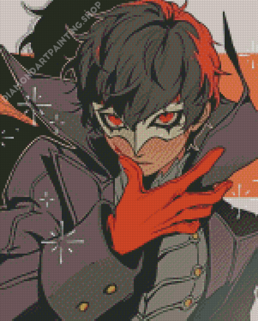 Ren Amamiya Joker Persona 5 Diamond Painting