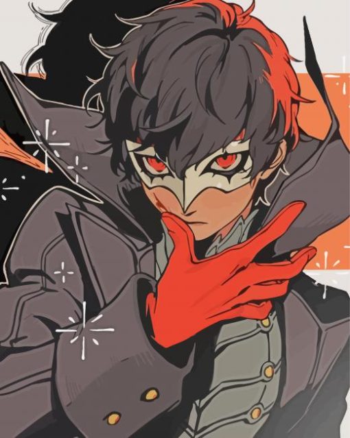 Ren Amamiya Joker Persona 5 Diamond Painting