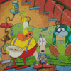 Rockos Modern Life Diamond Painting