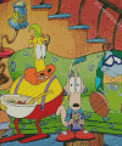 Rockos Modern Life Diamond Painting