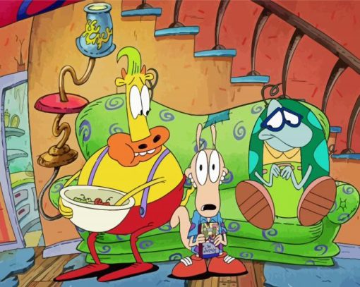 Rockos Modern Life Diamond Painting