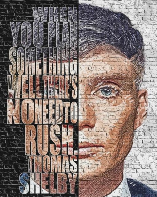 Thomas Shelby Peaky Blinders Diamond Painting