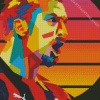 Zlatan Ibrahimovic Pop Art Diamond Painting