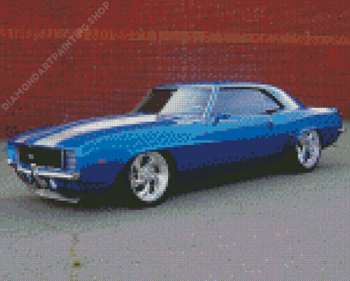 Aesthetic 69 Camaro Diamond Painting