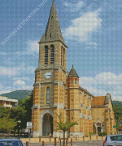 Aesthetic Eybens Church Diamond Painting