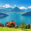 Aesthetic Lake Lucerne Diamond Painting