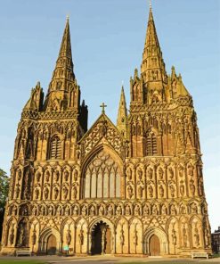 Aesthetic Lichfield Cathedral Diamond Painting