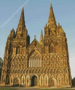 Aesthetic Lichfield Cathedral Diamond Painting