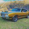 Aesthetic Oldsmobile 442 Illustration Diamond Painting