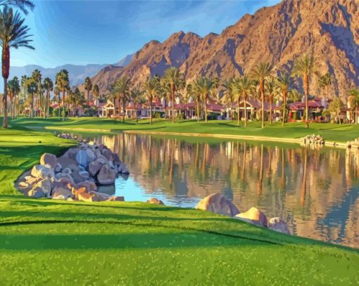 Aesthetic Palm Desert California Diamond Painting