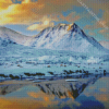 Aesthetic Snowy Munro Diamond Painting