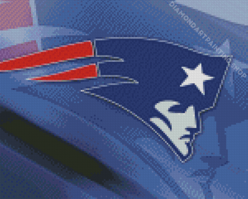 American Football NE Patriots Logo Diamond Painting