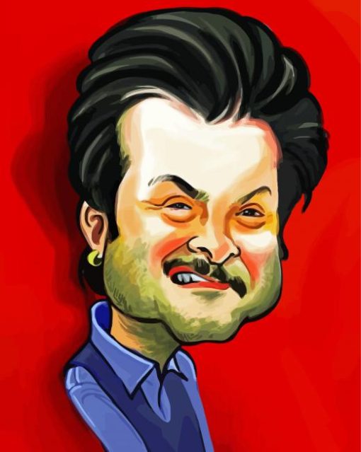 Anil Kapoor Caricature Diamond Painting