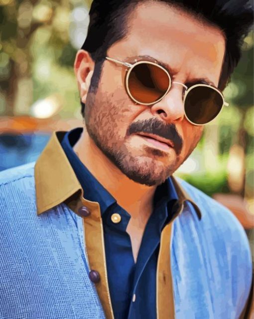 Anil Kapoor With Sunglasses Diamond Painting