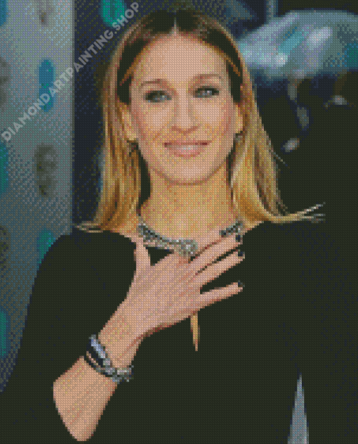 Beautiful Sarah Jessica Parker Actress Diamond Painting