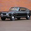 Black 1969 Oldsmobile Diamond Painting