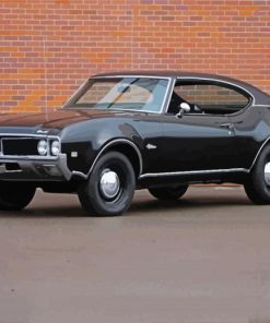 Black 1969 Oldsmobile Diamond Painting