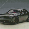 Black Dodge Challenger Scat Diamond Painting