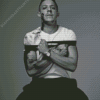 Black And White Theo Rossi Diamond painting