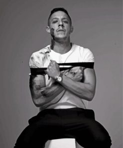 Black And White Theo Rossi Diamond painting