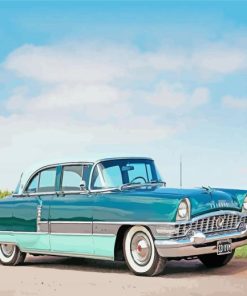 Blue Green Packard Kit Car Diamond Painting