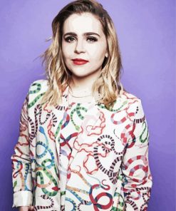 Cool Mae Whitman Diamond Painting