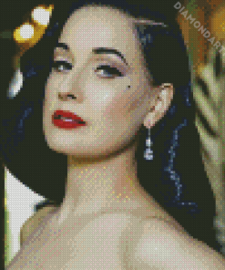 Dita Von Teese Diamond Painting