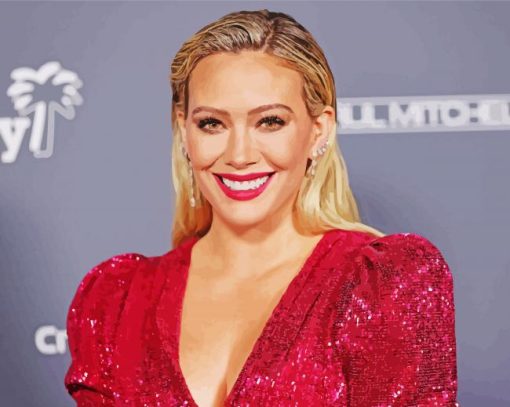 Hilary Duff Actress Diamond Painting