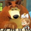 Lovely Masha And The Bear Diamond Painting