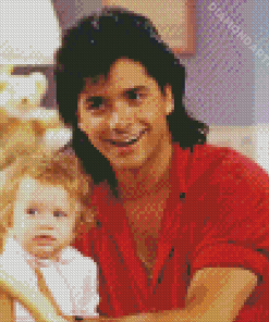 Vintage John Stamos Diamond Painting