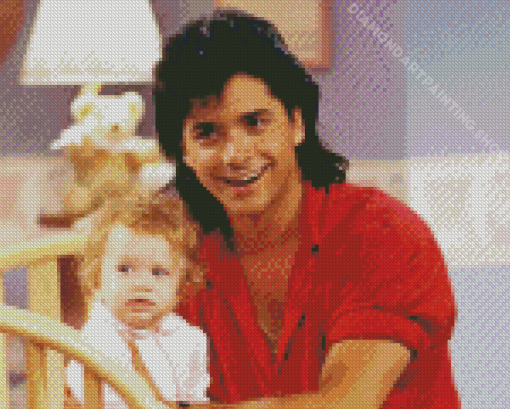 Vintage John Stamos Diamond Painting